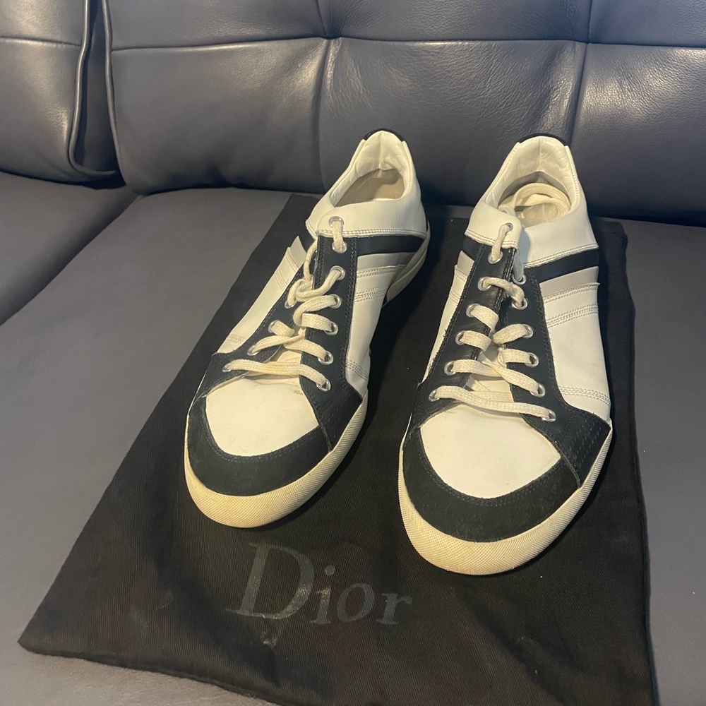 Dior Monochrome Casual Sneakers